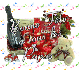 Gif animé bonne fête a tous les papas
